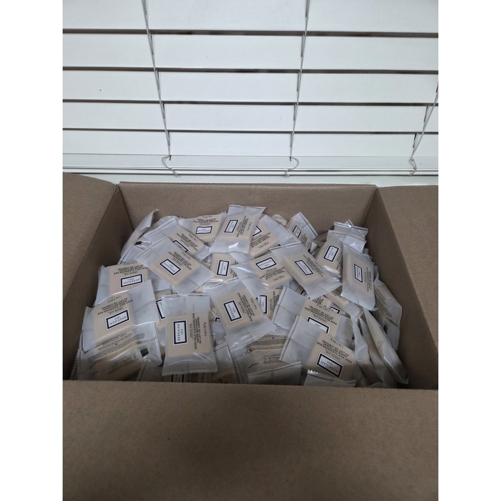 100pc Beekman 1802 Fresh Air Goat Milk Cleansing Bar Soap Travel Hotel Size 1 oz